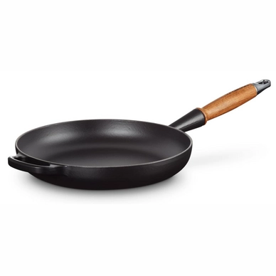 Staub Ronde slakkenschaal met 6 gaten, gietijzer, mat zwart, 14 centimeter